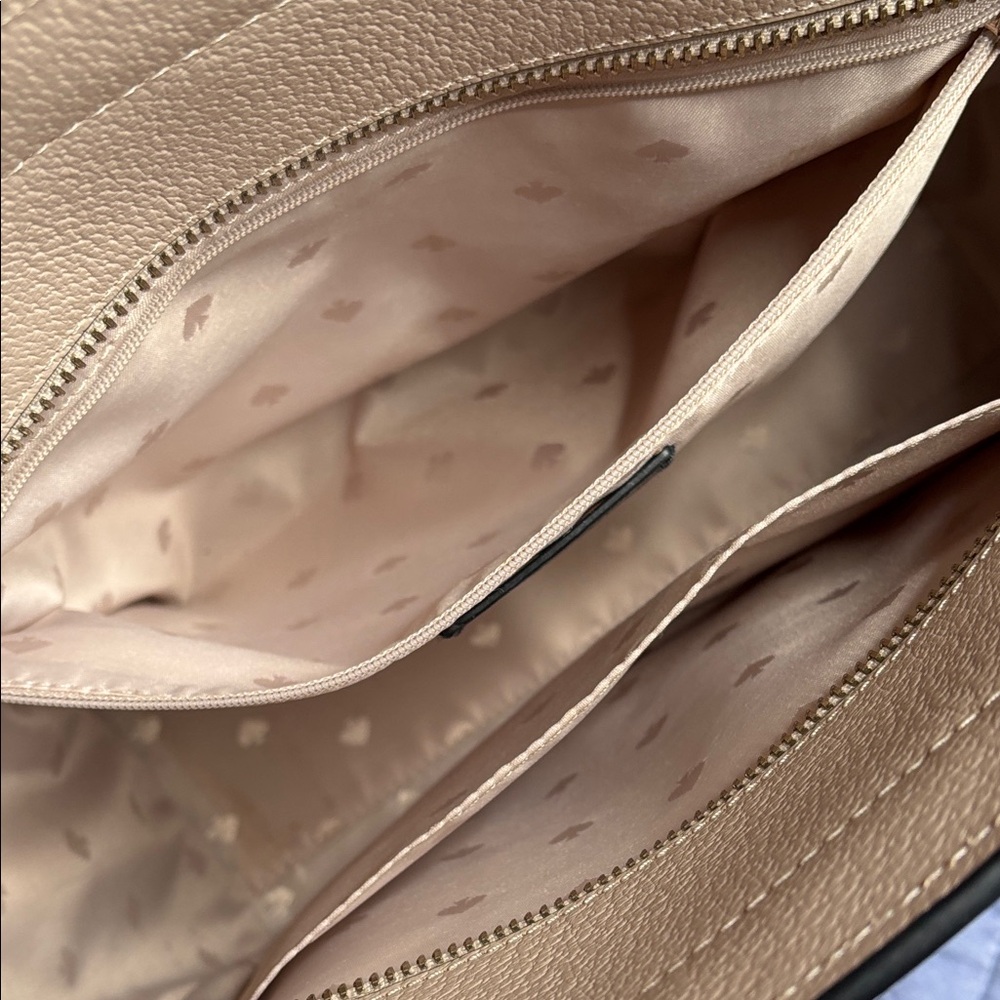 kate spade Two-Tone Blush and Black Satchel - Picture 6 of 16